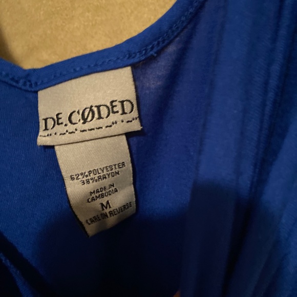 Decoded  blue shirt - Picture 2 of 4